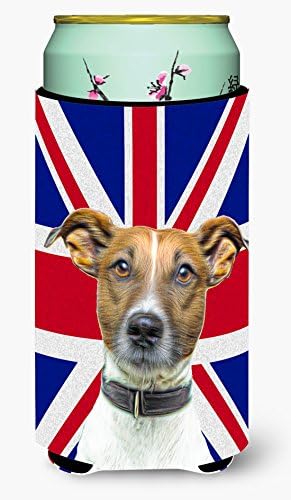 Caroline Kincsek KJ1162TBC Jack Russell Terrier angol Union Jack Brit Zászló Magas Fiú Ölelkezős, Lehet Hűvösebb Ujja