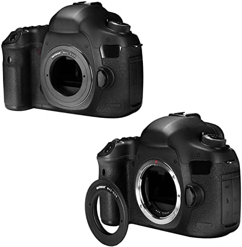 Neewer Alumínium Ötvözet bajonett Adapter M42 Objektív Canon EOS Kamera, mint a 1d/1ds Mark II, III, 5D, Rebel xt, xti,