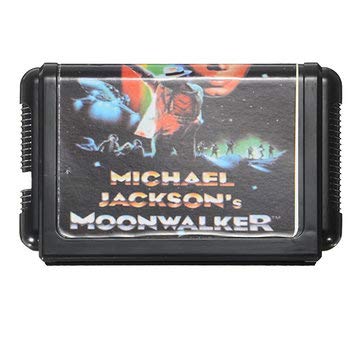 Michael Jackson Moonwalker 16 bites Játék Patron Játék Kártya Sega MegaDrive PAL NTSC - Retro Játékok, Kiegészítők Patron