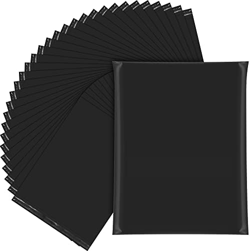 Jowlroel Poli Leveleket 10x13 25Pcs Fekete Önálló Pecsét Szállítási Táskák, Csomagolás Zsák, Szállítási Boríték, Csomagolás