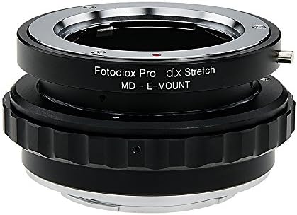 Fotodiox DLX Szakaszon bajonett Adapter - Minolta Rokkor (SR/MD/MC) SLR Objektív Sony Alpha E-Mount tükör nélküli Fényképezőgép