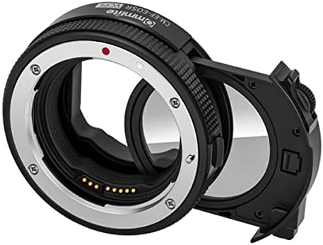 Commlite Canon EF/EF-S Objektív EOSR/RF Kamera Autofókusz Adapter Változó CPL Szűrő