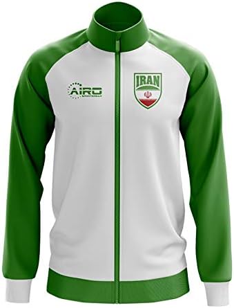 Airo Sportruházat Irán Koncepció Foci Pálya Kabát (Fehér)