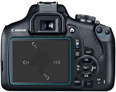 Mr Pajzs [3-Pack] képernyővédő fólia Canon EOS Rebel T7 T6 T5(2000d 1300d 1200d) DSLR Fényképezőgép [Edzett Üveg] [Japán