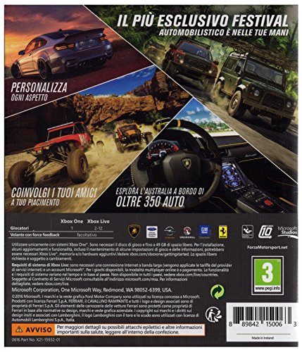 Xbox - Forza Horizon-3 - [PAL EU]