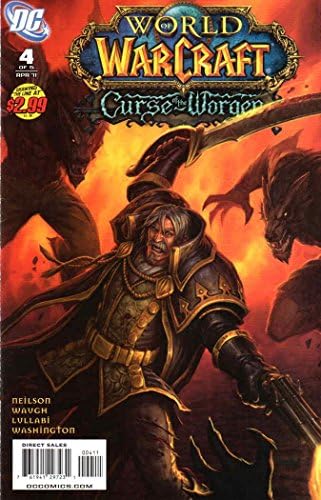 A World of Warcraft: Curse Of the Worgen 4 VF/NM ; WildStorm képregény