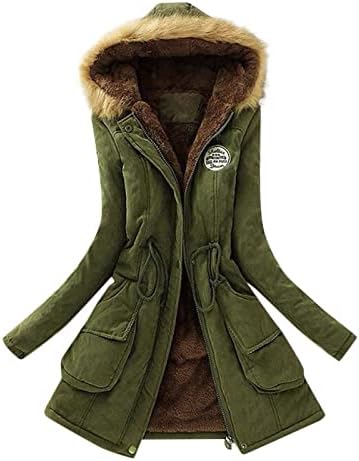 Téli Outwear Kabát Kabát Kabát Női Téli Meleg Slim Kapucnis Női Kabát Aranyos, Könnyű Kabát a Nők