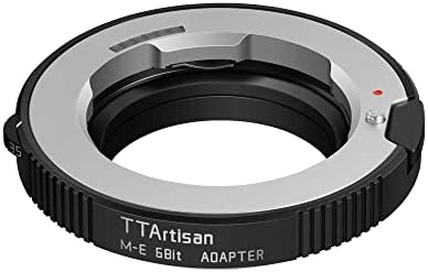 TTArtisan LM-E 6Bit Objektív Adapter Cnvertor a Leica M-Mount Objektív Sony E-Mount tükör nélküli Fényképezőgép EXIF