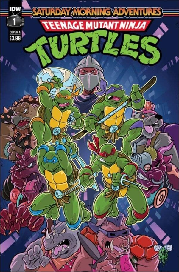 Teenage Mutant Ninja Turtles: szombat Reggel Kalandok 1A VF ; IDW képregény
