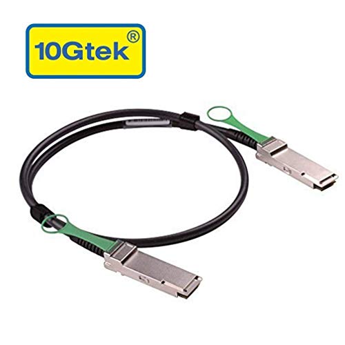 40G QSFP+ DAC Kábel - 40GBASE-CR4 Passzív Közvetlen Csatolása Réz Twinax QSFP Kábel Brokát 40G-QSFP-C-00501 Eszközök,