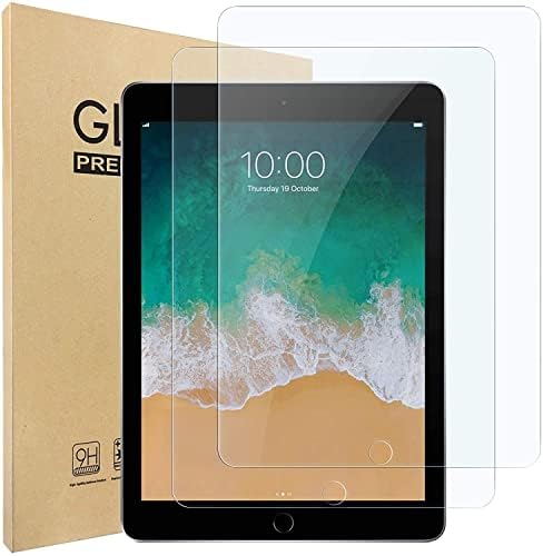 HOTIPS 2db Tabletta Edzett Üveg Képernyő Védő tok iPad Pro 12.9 2022 2021 2018 2020 (Szín : Átlátszó Méret : Pro 12.9