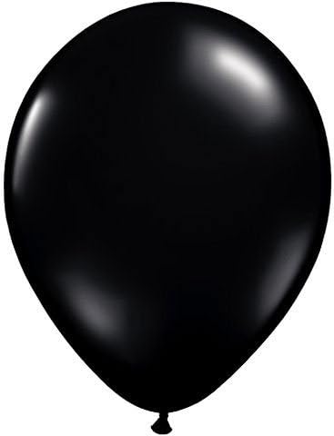 Qualatex 16 Onyx Fekete Lufi (50 ct) (50 / Csomag)