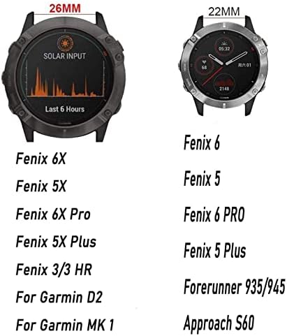 SDUTIO 20mm Gyors Illik Watchband A Garmin Fenix 6 6X 5X Pro 5 Plusz 3HR Megközelítés S60 Enduro Szilikon Karkötő Easyfit