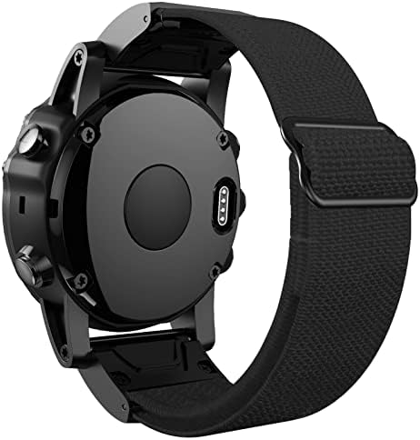 ILAZI Quickfit Watchband Szíj, A Garmin Fenix 6 6X 5X Pro 5 Plusz 3HR 935 945 S60 Nylon Hurok 22 26mm Rugalmas Nézni