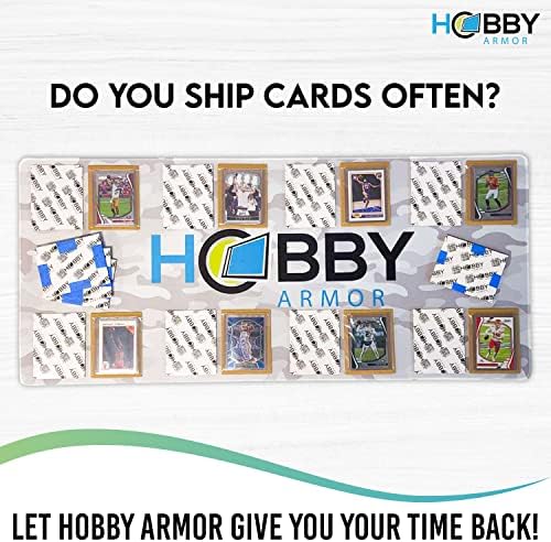 Hobbi Páncél Bundle - Doboz Trading Card Szállítási Fólia (3.5 x 4.5), valamint a Doboz Osztályozott Kártya Szállítási