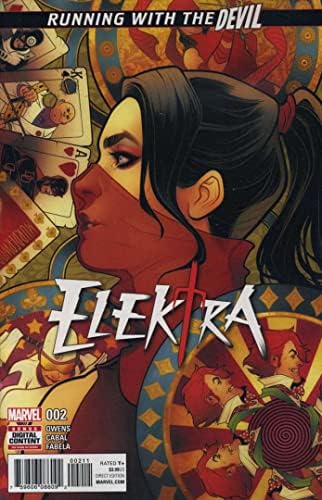 Elektra (5. Sorozat) 2 VF/NM ; Marvel képregény - | Fut Az Ördög