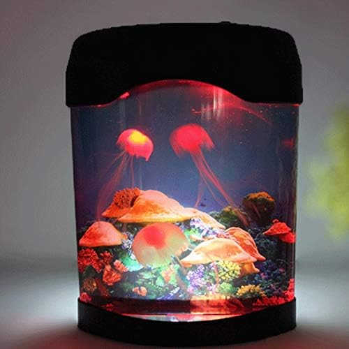 TJLSS Akvárium Éjszakai Fény Lámpa LED Mesterséges Úszás Hangulat Lámpa Otthoni Asztal Dekoráció