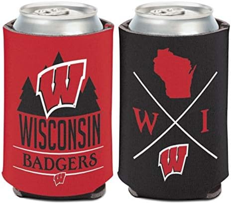 WinCraft NCAA Egyetem Wisconsin Badgers 1-Pack Lehajtható Lehet Menőbb