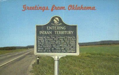 Üdvözlet, Oklahoma Képeslap