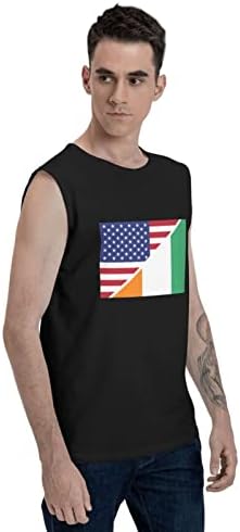 Elefántcsontpart Zászló, Amerikai Zászló Ujjatlan Pólók Mans T Ujjatlan Fitness Póló