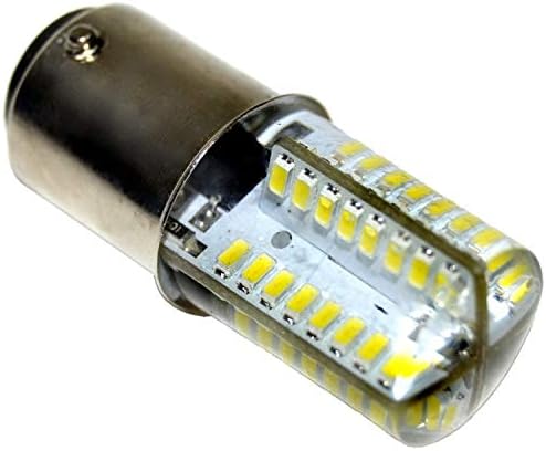 HQRP 110V LED-es Izzó hideg Fehér Kompatibilis Janome (Newhome) 108 / 134D / 204D / 659/1004 / 1612/1622 / 1814/1818