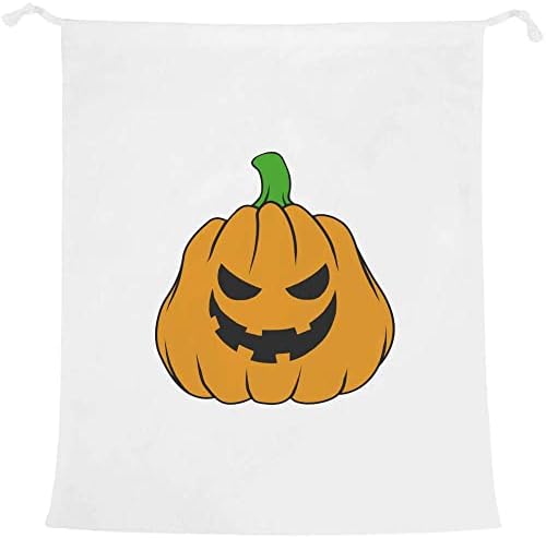 Azeeda Boldog Halloween Tök' Mosoda/Mosógép/Tároló Táska (LB00022556)