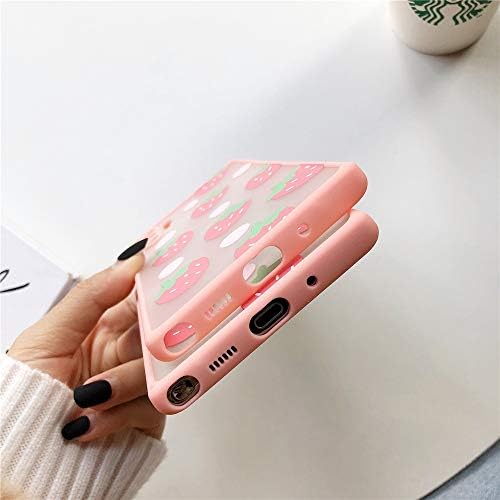 Aranyos Rózsaszín Eper Samsung Galaxy Note 10 Plusz Esetben, Kamera, Védelmi TPU Lökhárító hátlapot Aranyos Design,