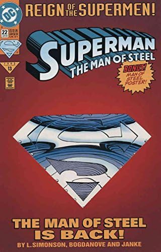 Superman: A Man of Steel 22SC VF ; DC képregény | Uralma Szuperemberek