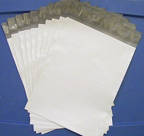 20 Poli Leveleket méret 10 x 13 Szállítási Zsák Műanyag Levelezési Boríték Fehér