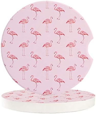 Nedvszívó Autó Hullámvasút, a pohártartó Rózsaszín Flamingók, Kis 2.56 hüvelyk Kerámia Kő Italt Hullámvasút a Nők, a