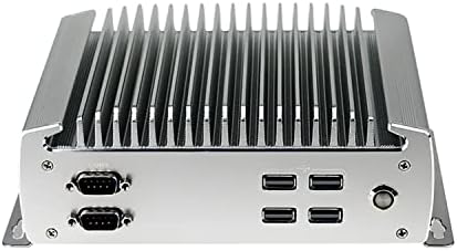 HUNSN ventilátor nélküli Ipari Számítógép, IPC, Mini PC, Intel Celeron J1900, a Windows 11/ Linux Ubuntu, IX09, 6 x-COM,